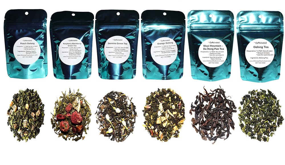 Chinese Tea Culture Té blanco de durazno naranja, mezcla con té Bai Mu Dan, melocotón y fruta de naranja que se elaboran en un suave y relajante,