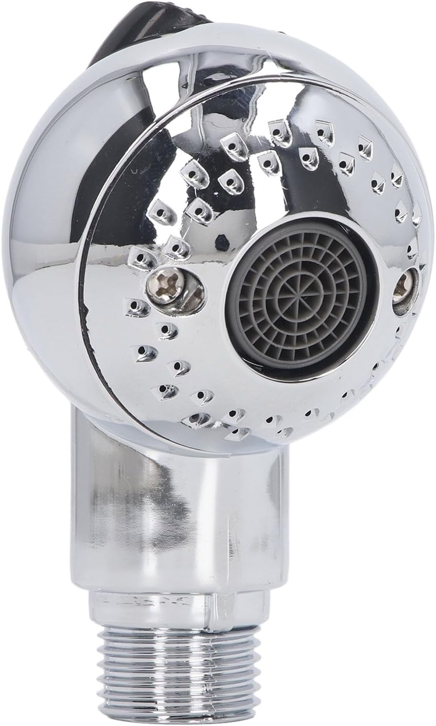 Sonew Kit de rociador de grifo de fregadero de champú, interruptor frío caliente, grifo de cama con manguera de 47.2 in, pieza de grifo de agua de
