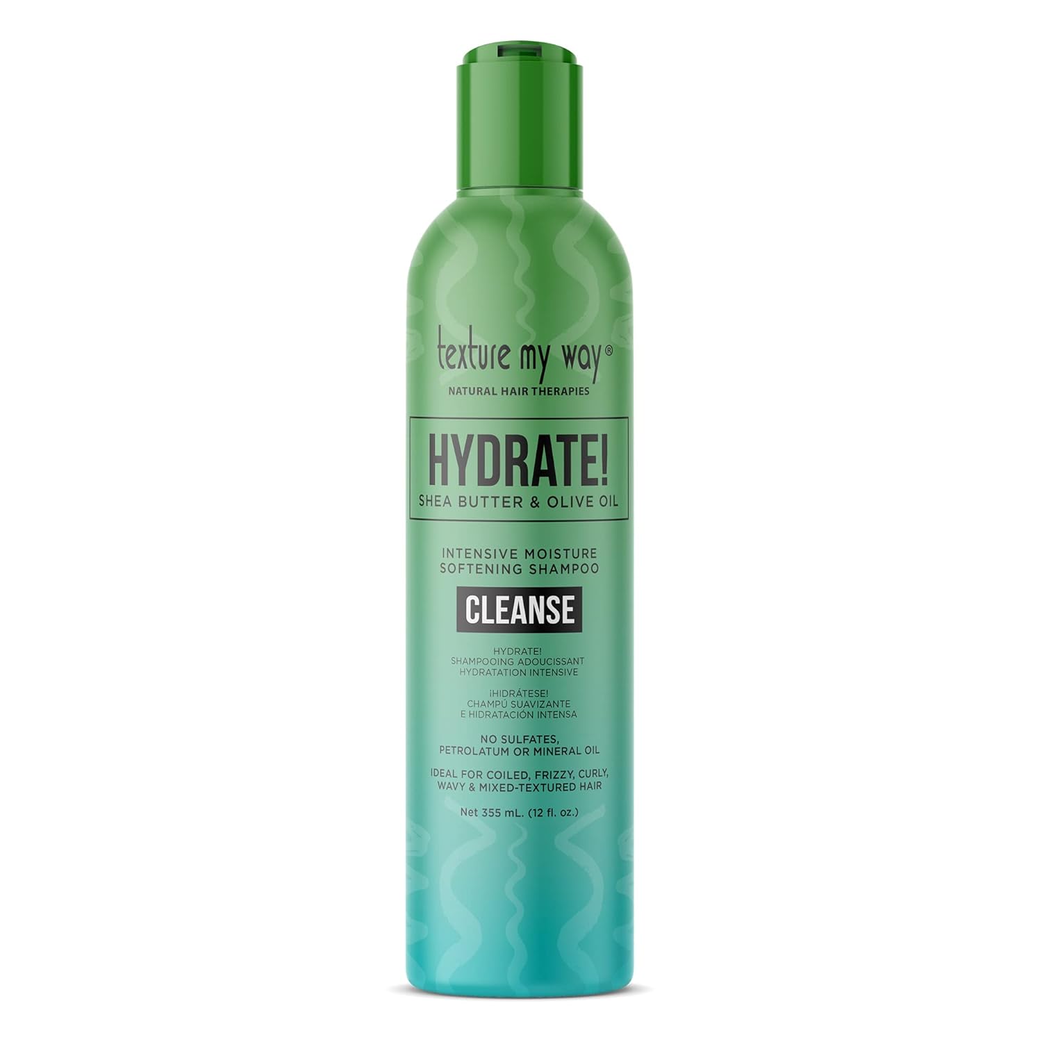 Textura My Way hydrate Intensive Humedad Shampoo 355ml12fl oz by textura My Way