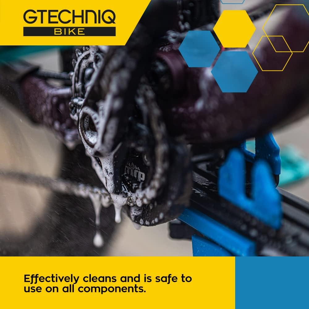 Gtechniq Paquete de limpiador de bicicletas a granel  Spray limpiador de bicicletas 1L y recambio concentrado de 16.9 fl oz  Spray en aerosol,
