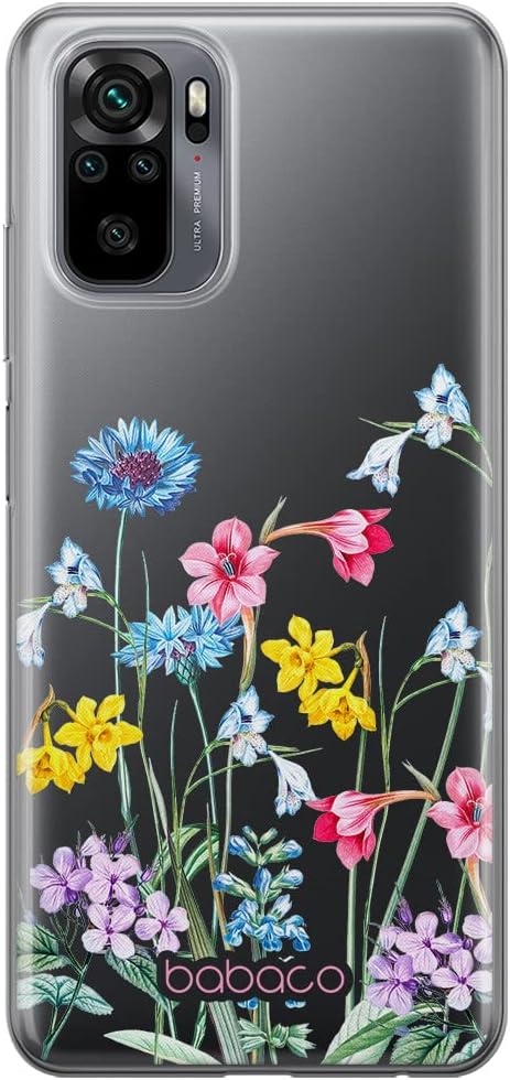 ERT Group – Carcasa para Xiaomi REDMI Note 1010S, diseño original y oficial, diseño de flores 040 adaptado de manera óptima a la forma del teléfono