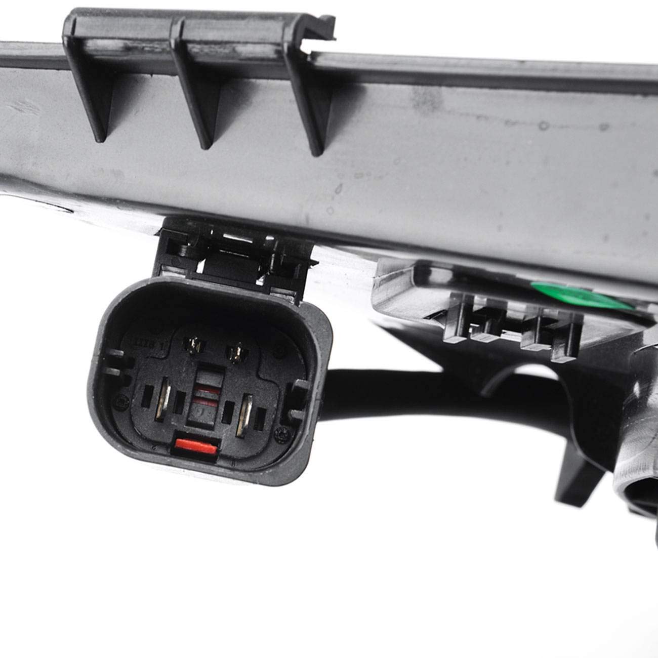 Bapmic 17427562080 Conjunto de ventilador de refrigeración del radiador para BMW E87 E90 128i 323i 325i 328i 330i