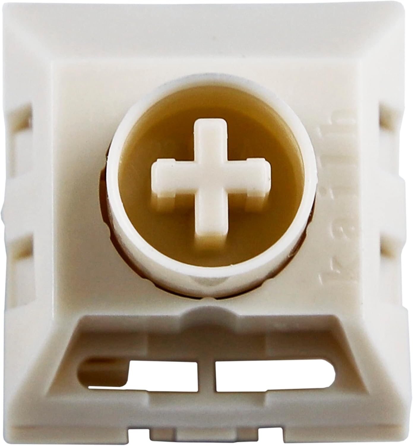 YMDK Novelkeys Box Cream Pro V2 CPG1511F01S138 Kailh Interruptor de teclado mecánico lineal 1.94oz 5 pines POM Material MX interruptores