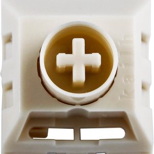 YMDK Novelkeys Box Cream Pro V2 CPG1511F01S138 Kailh Interruptor de teclado mecánico lineal 1.94oz 5 pines POM Material MX interruptores YMDK Novelkeys Box Cream Pro V2 CPG1511F01S138 Kailh Interruptor de teclado mecánico lineal 1.94oz 5 pines POM Material MX interruptores