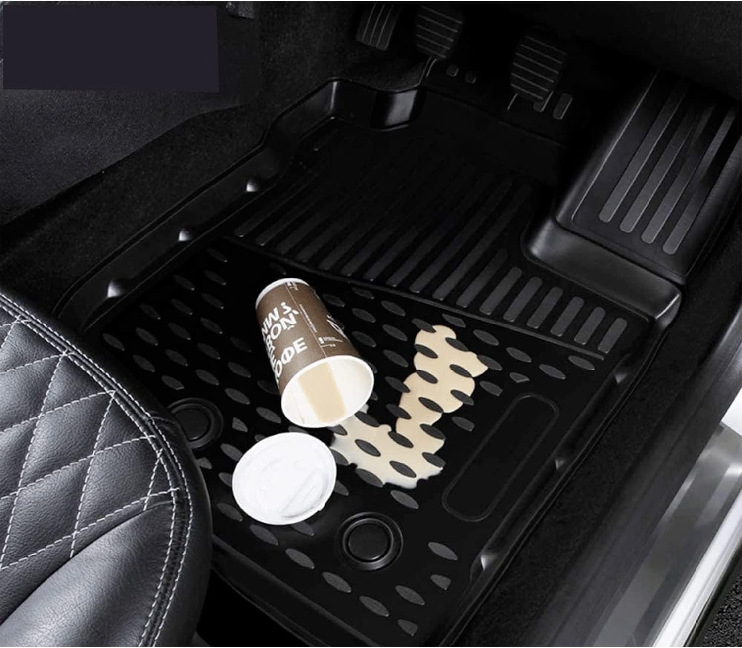 Ehiltek – Alfombrillas para Mercedes-Benz GLB 2019-2023 para todo tipo de clima, durabilidad, resistentes al agua, alfombrillas de primera y segunda