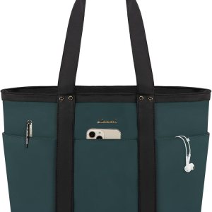 LOVEVOOK Bolsa de mano para mujer, bolsa de hombro grande, bolsa de trabajo ligera para profesores, bolsa para laptop de 15.6 pulgadas con correa de LOVEVOOK Bolsa de mano para mujer, bolsa de hombro grande, bolsa de trabajo ligera para profesores, bolsa para laptop de 15.6 pulgadas con correa de