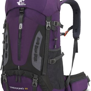 Bseash 60L senderismo camping mochila con cubierta de lluvia, impermeable gran capacidad al aire libre deporte viaje mochila escalada turismo, Bseash 60L senderismo camping mochila con cubierta de lluvia, impermeable gran capacidad al aire libre deporte viaje mochila escalada turismo,
