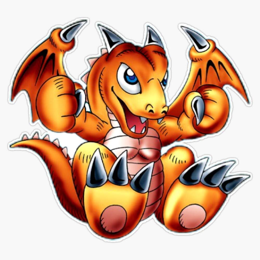 Baby Dragon Yu-Gi-Oh! – Adhesivo adhesivo de vinilo para parachoques de 5 pulgadas