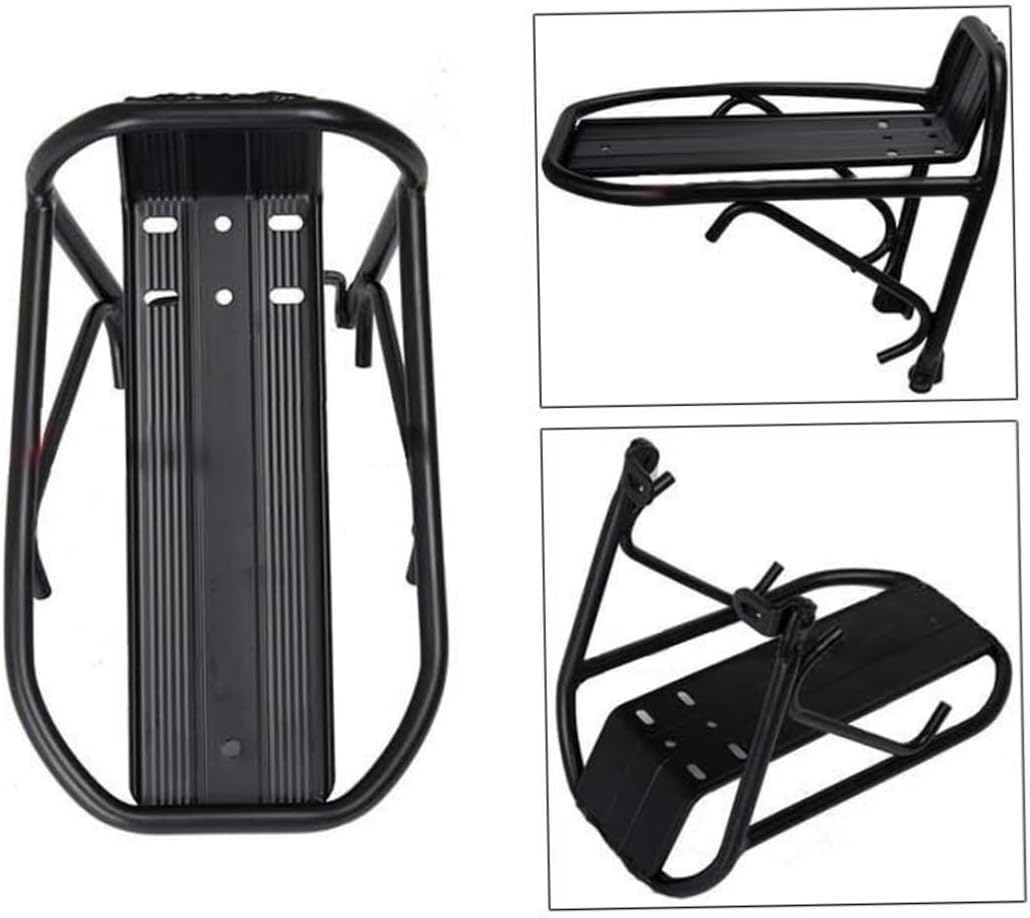 Portabicicletas delantero de aluminio para bicicleta Portabicicletas, estante delantero para bicicleta de montaña, accesorios para bicicleta de