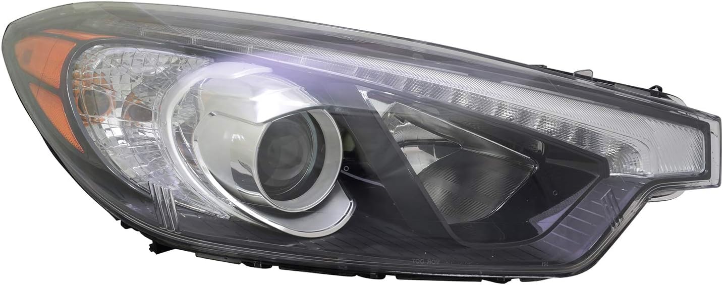 ALLIGATOR AUTO LIGHTS Repuesto para Kia ForteForte5Forte Koup EX 2015-2016 Conjunto de faros halógenos con bombillas derechalado del pasajero
