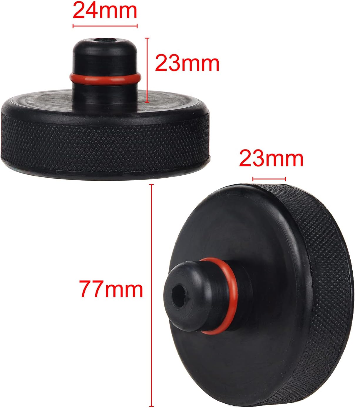 CPROSP Tesla Model 3SXY – Almohadilla de elevación para gato, 4 discos con estuche de almacenamiento