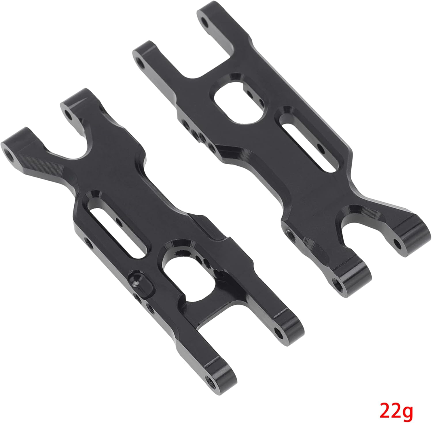DKKY Kit de piezas de actualización de metal, juego de brazos de suspensión de nudillos de dirección para Losi 118 Mini-T 2.0 2WD RC Truck Piezas de
