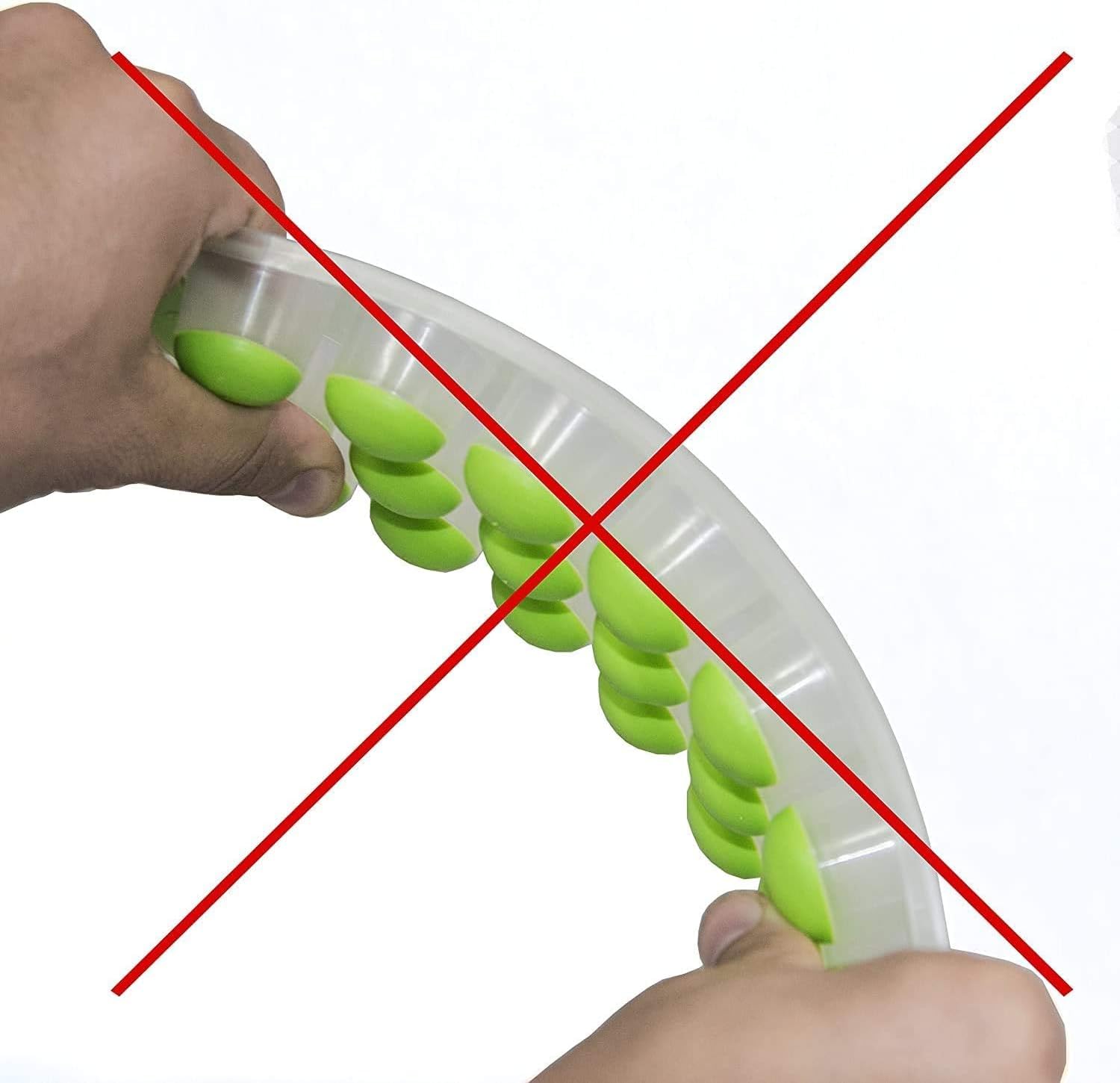 Mini bandejas redondas para cubitos de hielo de 11 pulgadas con parte inferior de silicona flexible (Juego de 4, 2 unidades, colores primaverales)