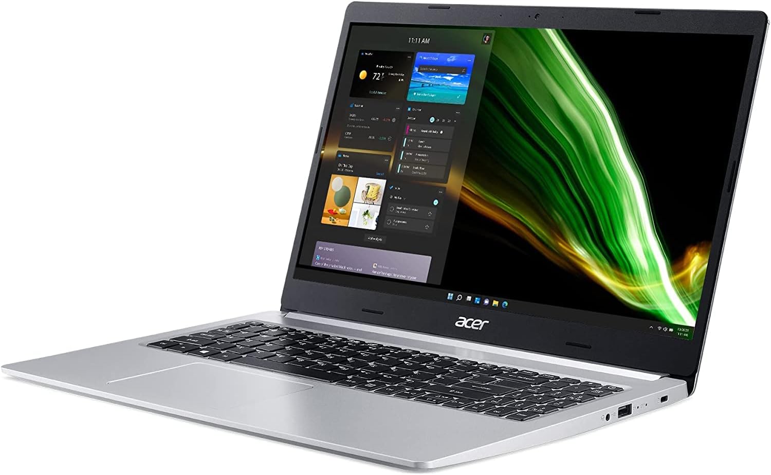acer Laptop 2022  Aspire 5 A515  15.6 pulgadas FHD 1920 x 1080 retroiluminación LED  AMD Ryzen 5 5500U 6-Core  8GB DDR4  512GB SSD  Windows 10 Pro