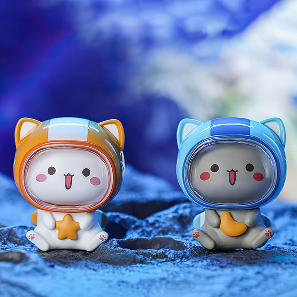 BEEMAI Mitao Cat with Love Series 8 piezas de diseño aleatorio lindas figuras coleccionables regalo de cumpleaños (juego completo)