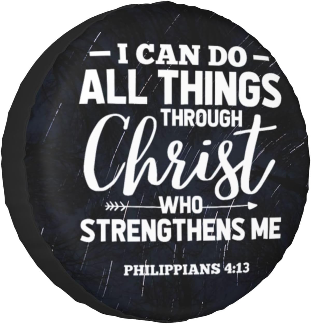 I Can Do All Things – Funda de repuesto impermeable con versículo bíblico cristiano, regalos de fe para remolque, RV, SUV, camión, cámper,