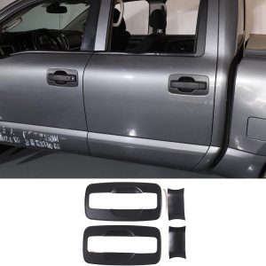 Fundas adhesivas para manija de puerta exterior de automóvil compatibles con Nissan Titan 2016-2023, protector de cuenco de puerta, manija de Fundas adhesivas para manija de puerta exterior de automóvil compatibles con Nissan Titan 2016-2023, protector de cuenco de puerta, manija de