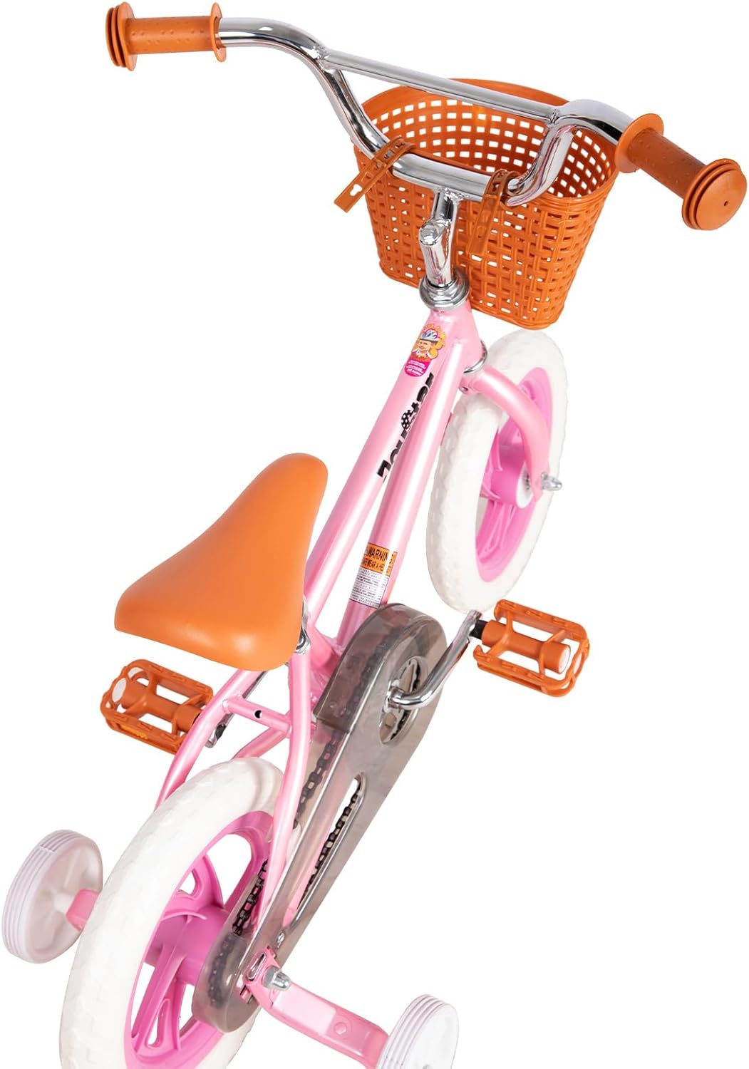 JOYSTAR Starlet – Bicicleta infantil de 12 pulgadas con ruedas de entrenamiento para niños de 2 a 4 años de edad, niños y niñas de 12 pulgadas,