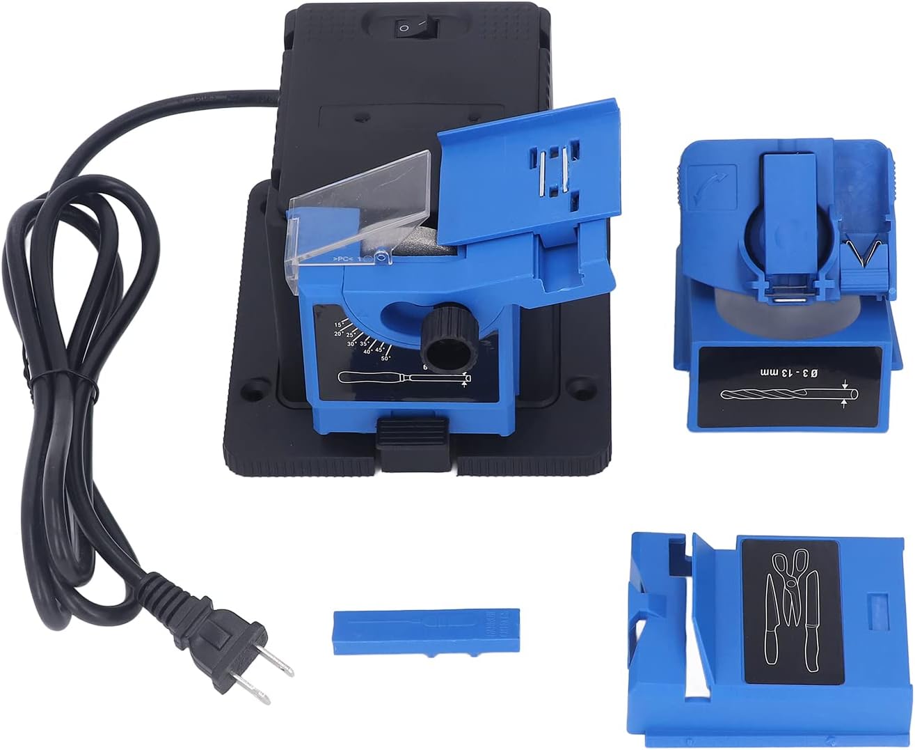 Afilador de tareas múltiples 65W Scissor Drill Amoladora eléctrica para el hogar Cortador eléctrico afiladora para moler
