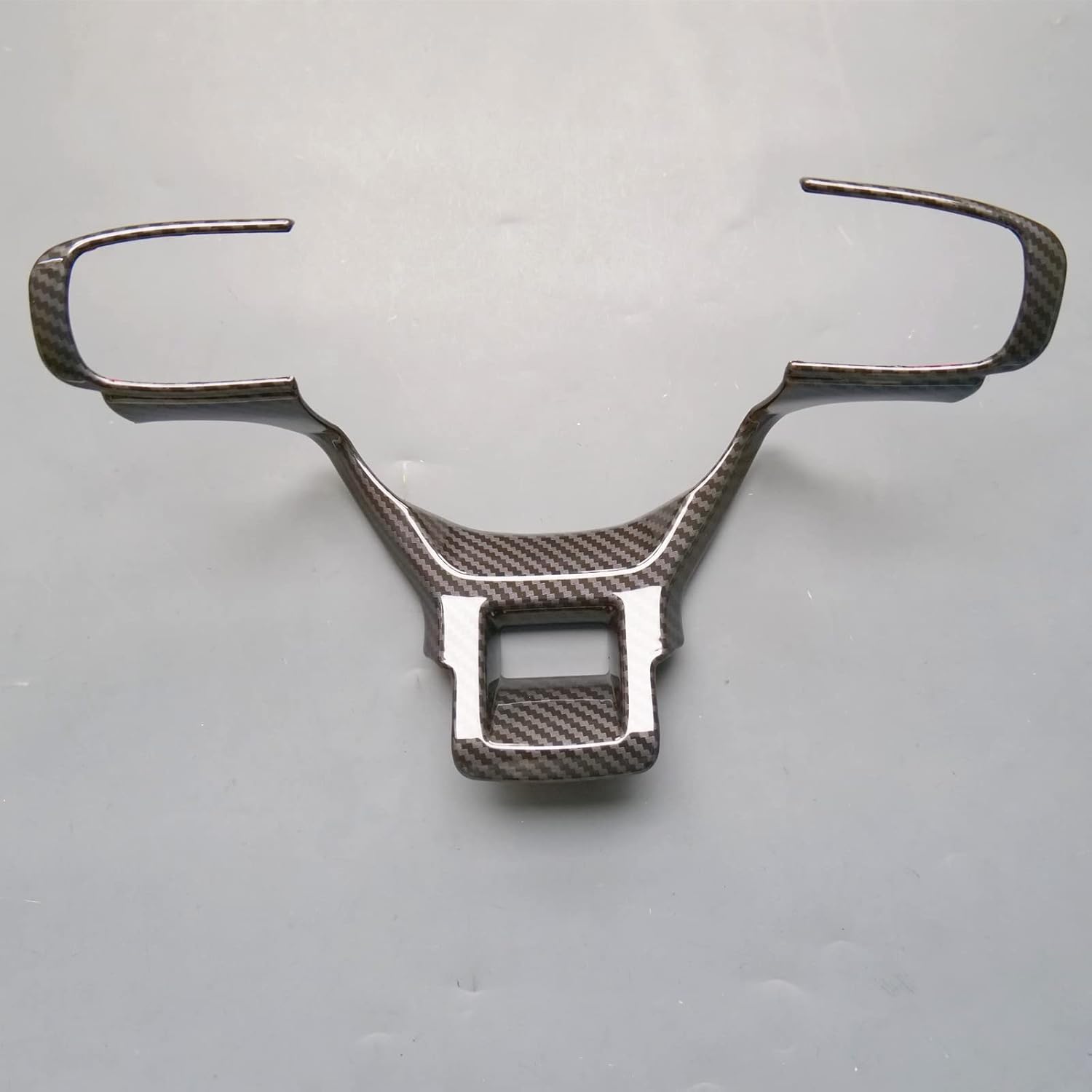 Accesorios de cubierta de volante con impresión de fibra de carbono para KIA Sportage 2023 K5 GT 2021 2022 2023 (impresión de fibra de carbono)