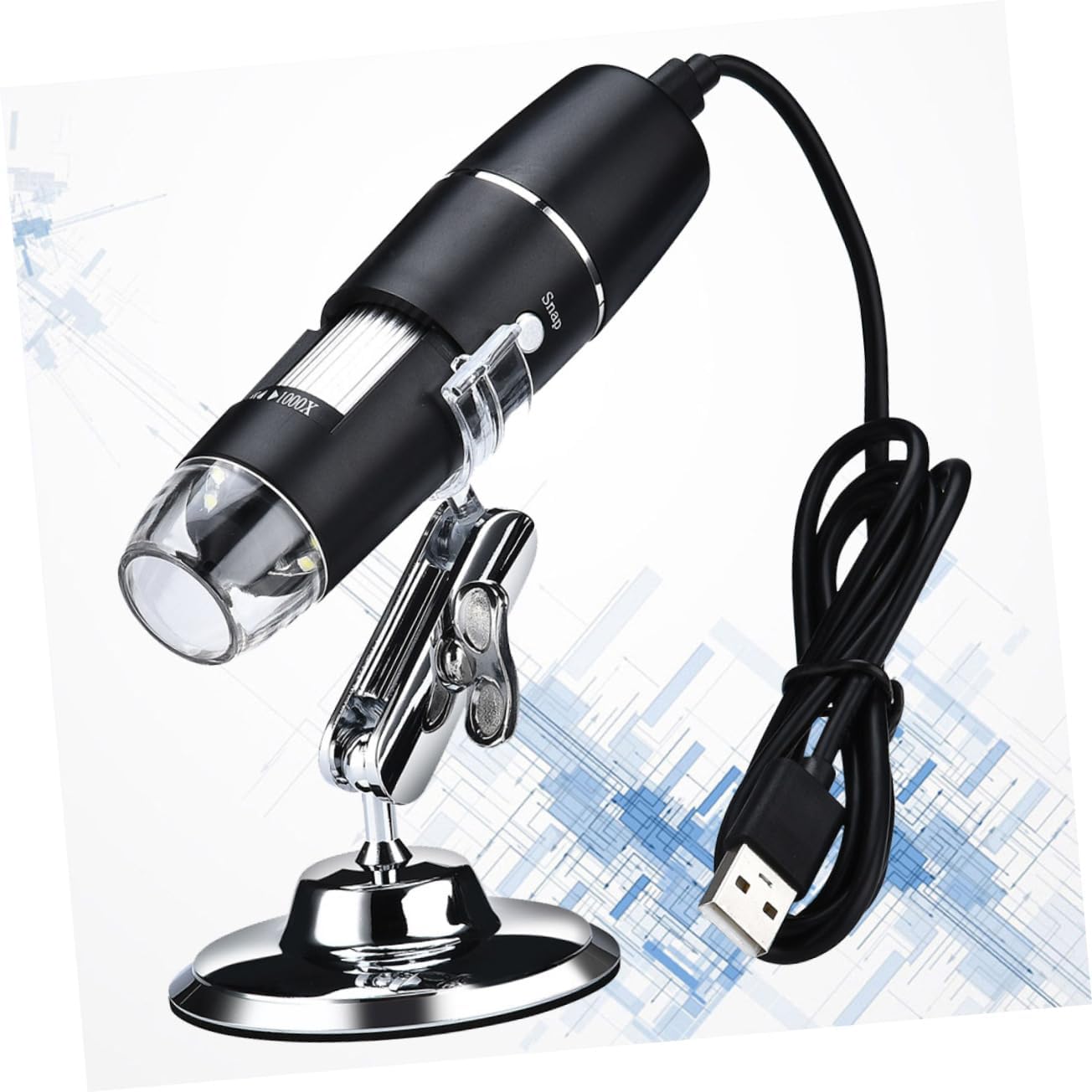 BESTonZON 1pc USB Digital Microscope Microscopio Digital Polorid Camera Digital Cameras Digital Magnifier Hand Held Microscope Eye Digital Cameraa