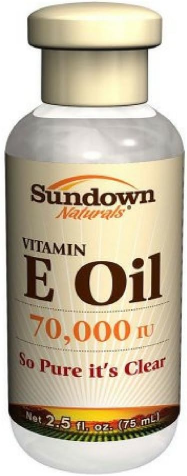 Aceite de vitamina E del Sd 70 000iu tamaño 2.5z Sd vitamina E aceite 70 000iu 2.5z
