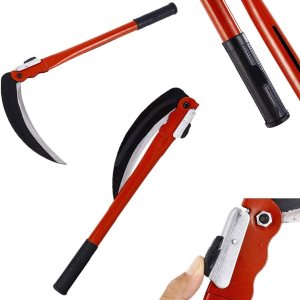 Folding Sickle Hoz portátil de la seguridad de la agricultura del césped de la hierba del acero inoxidable del carbono Folding Sickle Hoz portátil de la seguridad de la agricultura del césped de la hierba del acero inoxidable del carbono