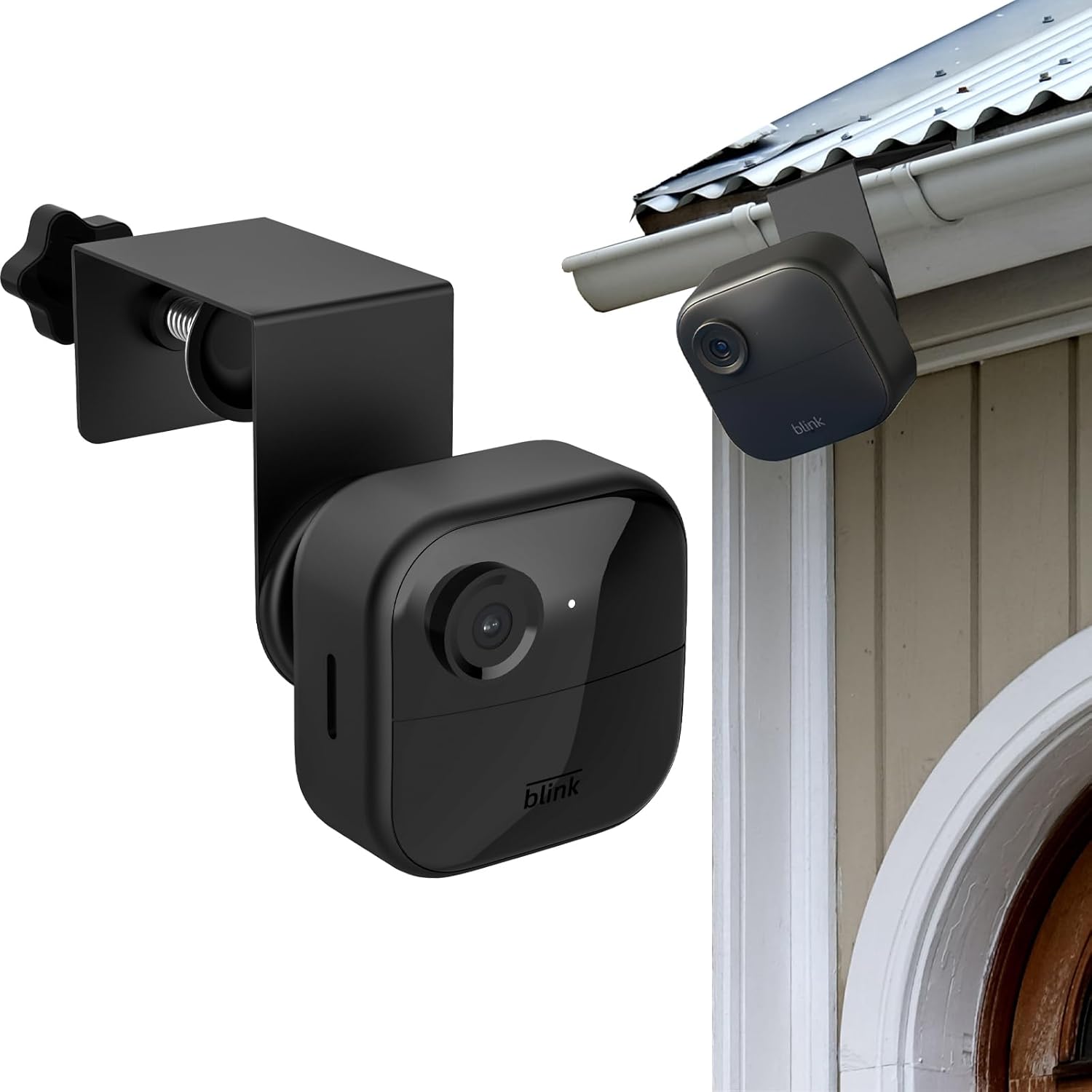 Soporte de puertacanalón para cámara Blink interiorexterior (43 generación) y cámara Blink XT2XT, accesorios de montaje de cámara de seguridad Blink