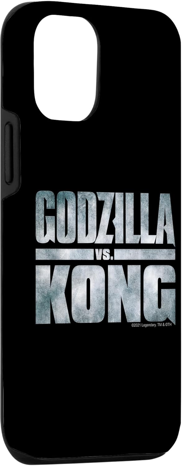 iPhone 13 Godzilla vs Kong – Funda con logotipo metálico oficial