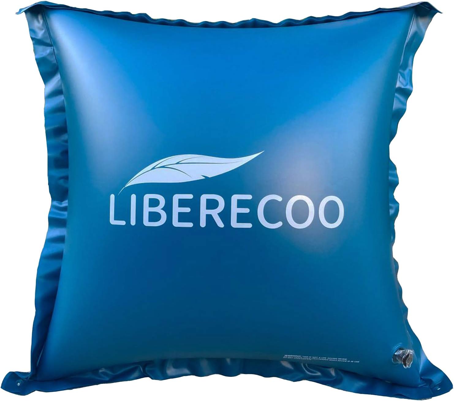 LIBERECOO Almohadas de piscina de 4 x 4 pies para piscinas sobre el suelo, kit de cierre de piscina para invierno, almohada de piscina de invierno.
