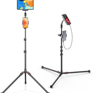 UGREEN Soporte de trípode para tableta, soporte para tableta, ajuste de altura de 68 pulgadas, compatible con iPad Pro 12.9, iPad Air Mini 6 5 4 3 UGREEN Soporte de trípode para tableta, soporte para tableta, ajuste de altura de 68 pulgadas, compatible con iPad Pro 12.9, iPad Air Mini 6 5 4 3
