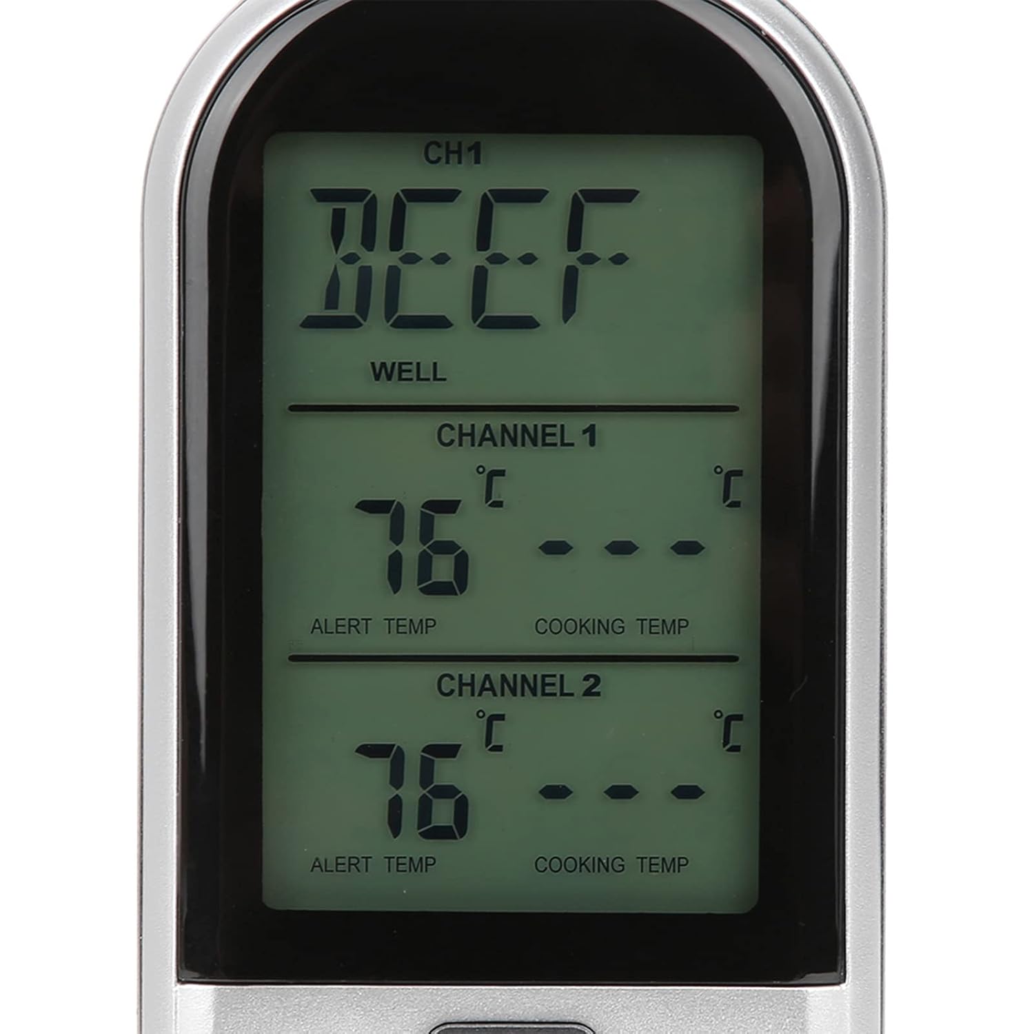 Fydun TSK32S Termómetro de carne doble sonda doble medidor de temperatura digital cocina remota para horno ahumador barbacoa TSK32S termómetro de