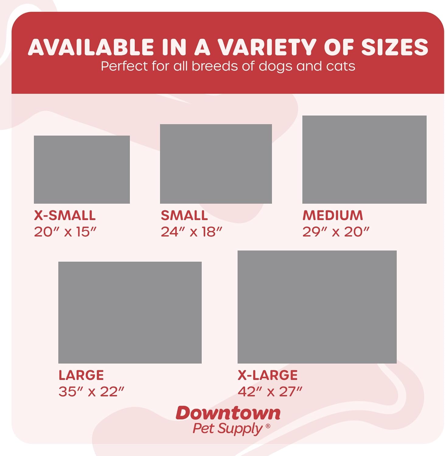 Downtown Pet Supply – Alfombrilla de comodidad para jaulas de perreras, almohadilla para siestas (azul, rojo, granate, verde, bronceado, avena,