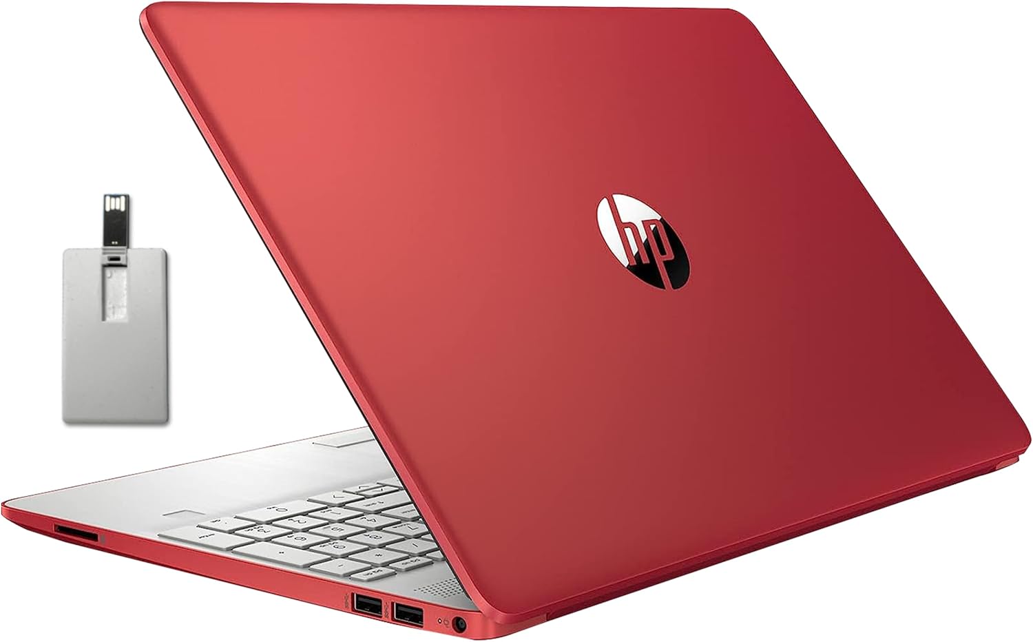 HP Laptop HD de 15.6 pulgadas, Intel Pentium Silver N5030, 16 GB de RAM, SSD PCIe de 256 GB, gráficos Intel UHD, cámara web HD, Numpad, Wi-Fi 5,