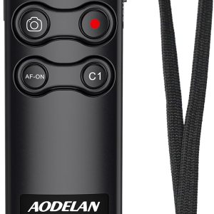 Control remoto inalámbrico de cámara de liberación del obturador para Sony A7 III, A7R III, A6100, A6400, A6600, RX100 VII, RX0 II, A7R IV, A9, A9 Control remoto inalámbrico de cámara de liberación del obturador para Sony A7 III, A7R III, A6100, A6400, A6600, RX100 VII, RX0 II, A7R IV, A9, A9