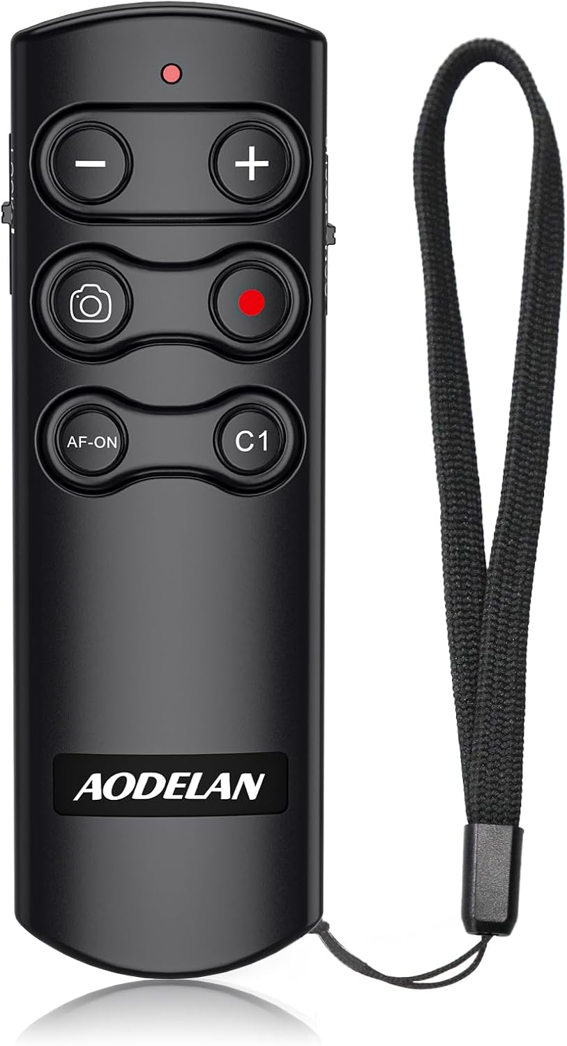 Control remoto inalámbrico de cámara de liberación del obturador para Sony A7 III, A7R III, A6100, A6400, A6600, RX100 VII, RX0 II, A7R IV, A9, A9