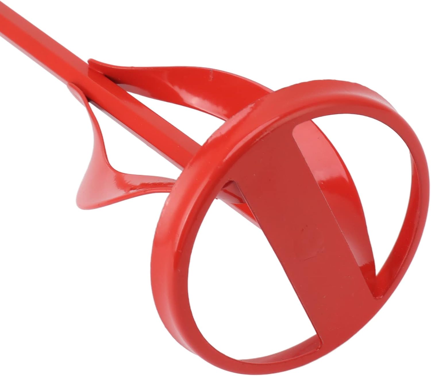 Accesorio de taladro de mezclador de pintura de material de acero, mezclador de lechada Taladro Mezclador de cemento Consistente Paleta agitadora