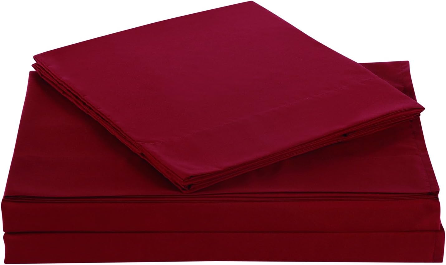 Truly Soft Everyday SS1658RDTX-4700 – Juego de sábanas color rojo, tamaño individual extra grande