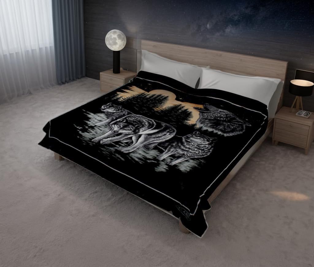 Solaron – Cobija de doble vista súper gruesa y resistente, de peso pesado, ultra sedosa, para cama king-size o queen.