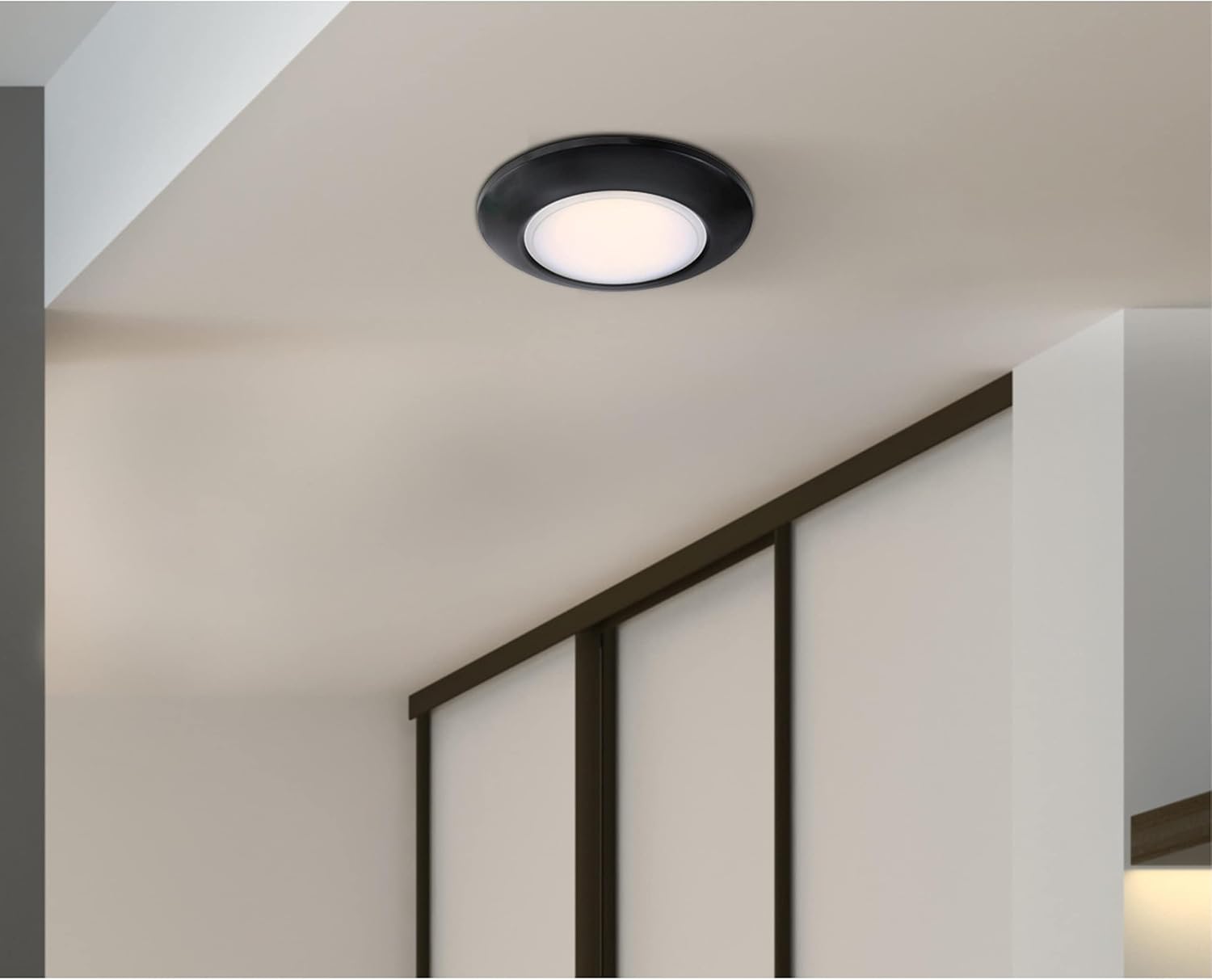 Westinghouse Lighting 6120200 Makira – Lámpara tradicional de una sola luz, 11 pulgadas, 20 W, regulable, LED, para interiores y exteriores, con