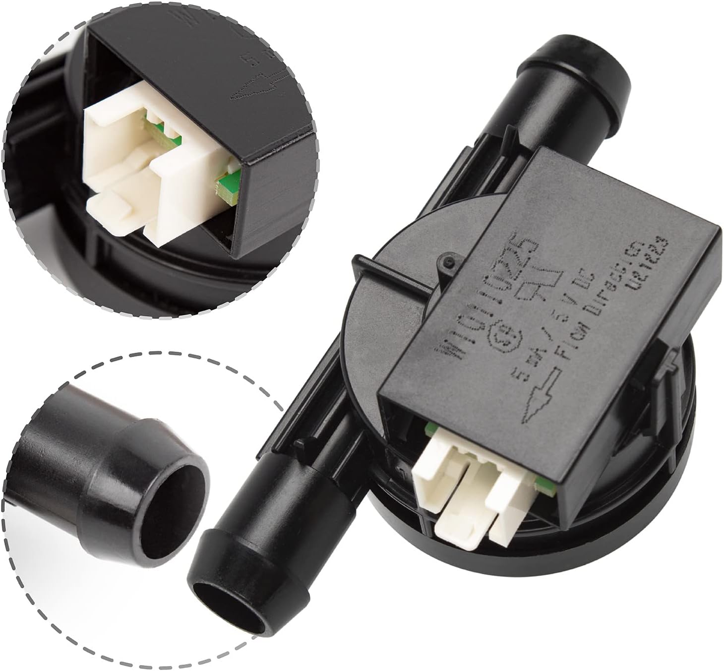 W10110225 Medidor de flujo de entrada de lavadora compatible con Whirlpool, Kenmore, KitchenAid y Maytag WPW10110025, AP6015043, 8181696.