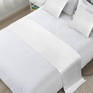 Caminos de cama blancos para cama tamaño King, mantas decorativas para pie de cama, moderno y simple telón de fondo blanco para cama, sofá, funda Caminos de cama blancos para cama tamaño King, mantas decorativas para pie de cama, moderno y simple telón de fondo blanco para cama, sofá, funda