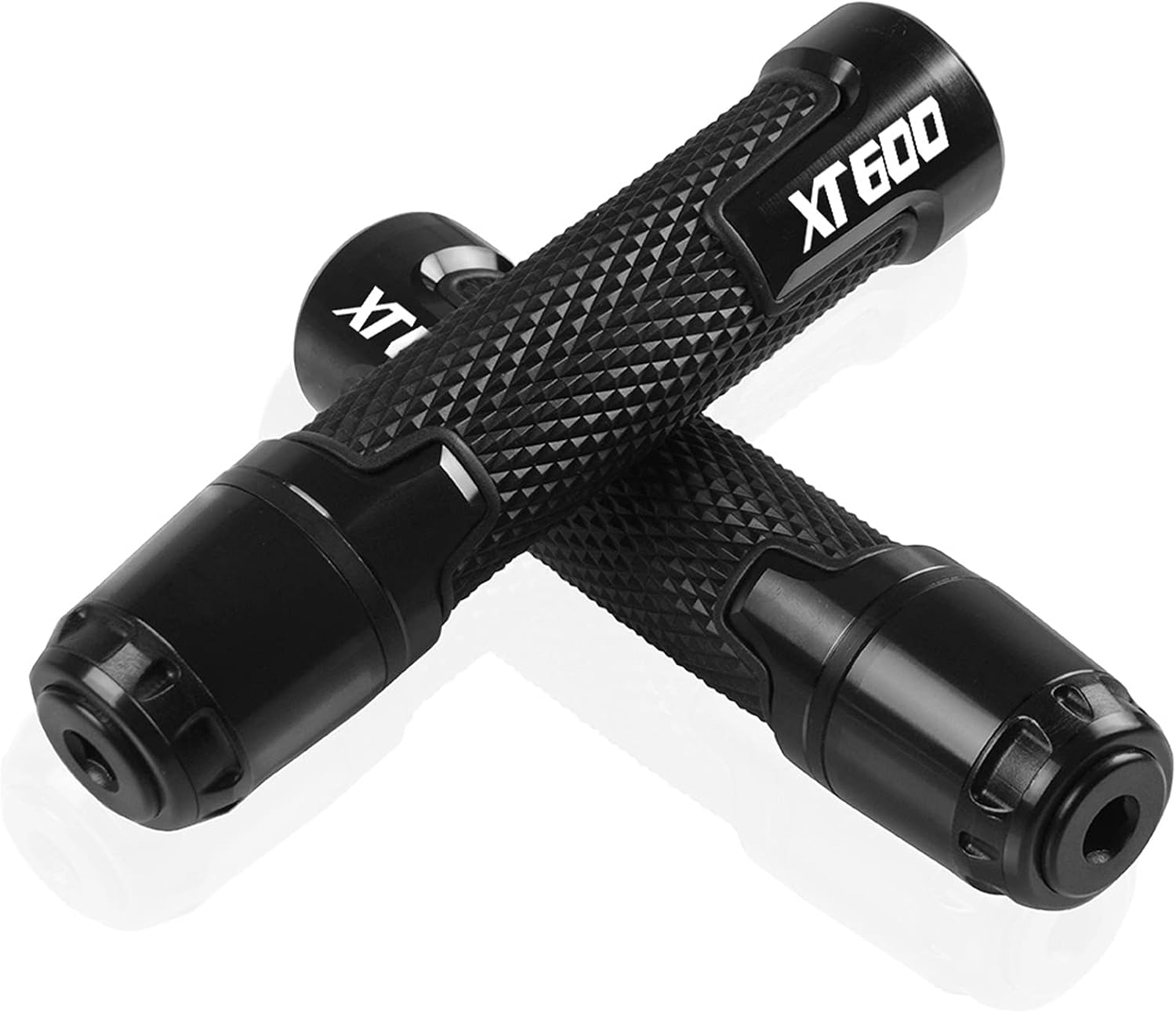 Para Yamaha XT660 XT660R XT660X 2004-2014 2008 2009 2010 2011 2012 2013 Agarres de manillar de motocicleta Accesorios (color negro)