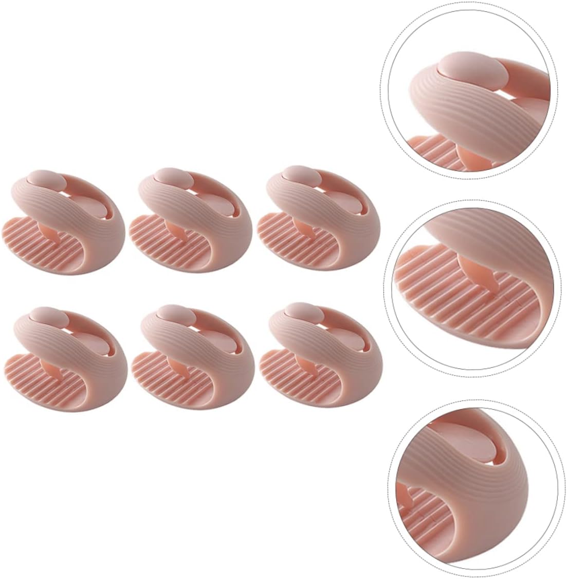 TIDTALEO Sujetadores sin edredón, 6 piezas, soporte para edredón, para sábanas, abdominales, clips de fijación de edredón