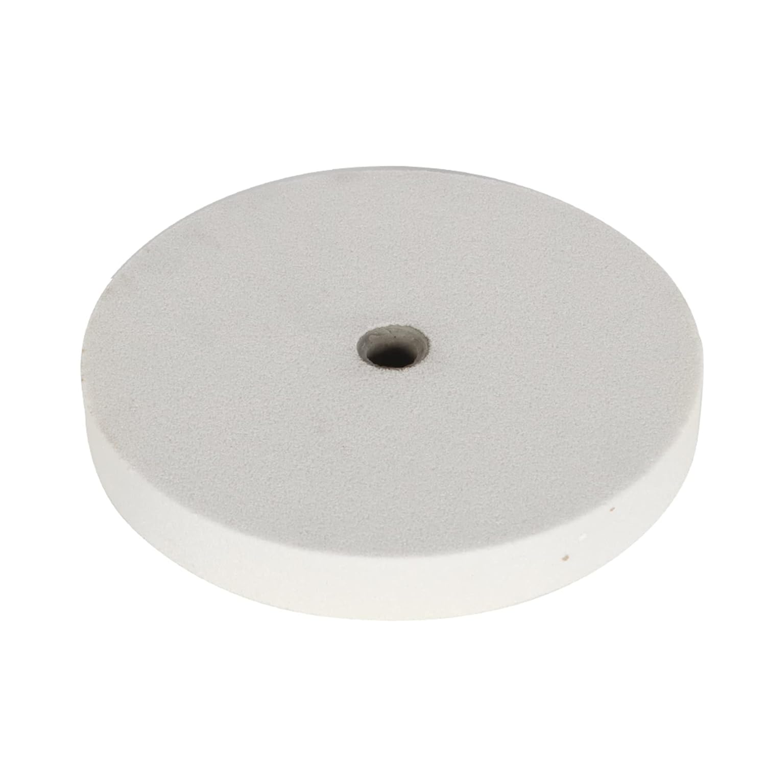 Muela abrasiva de 8 pulgadas de óxido de aluminio blanco, molinillo de banco de 1 pulgada de grosor de 58 pulgadas, grano 100