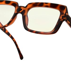 Eyekepper Gafas de computadora  Lectores de filtro de luz azul para mujer  Protección UV420  Gafas de lectura cuadradas de gran tamaño  Tortuga +1.75 Eyekepper Gafas de computadora  Lectores de filtro de luz azul para mujer  Protección UV420  Gafas de lectura cuadradas de gran tamaño  Tortuga +1.75