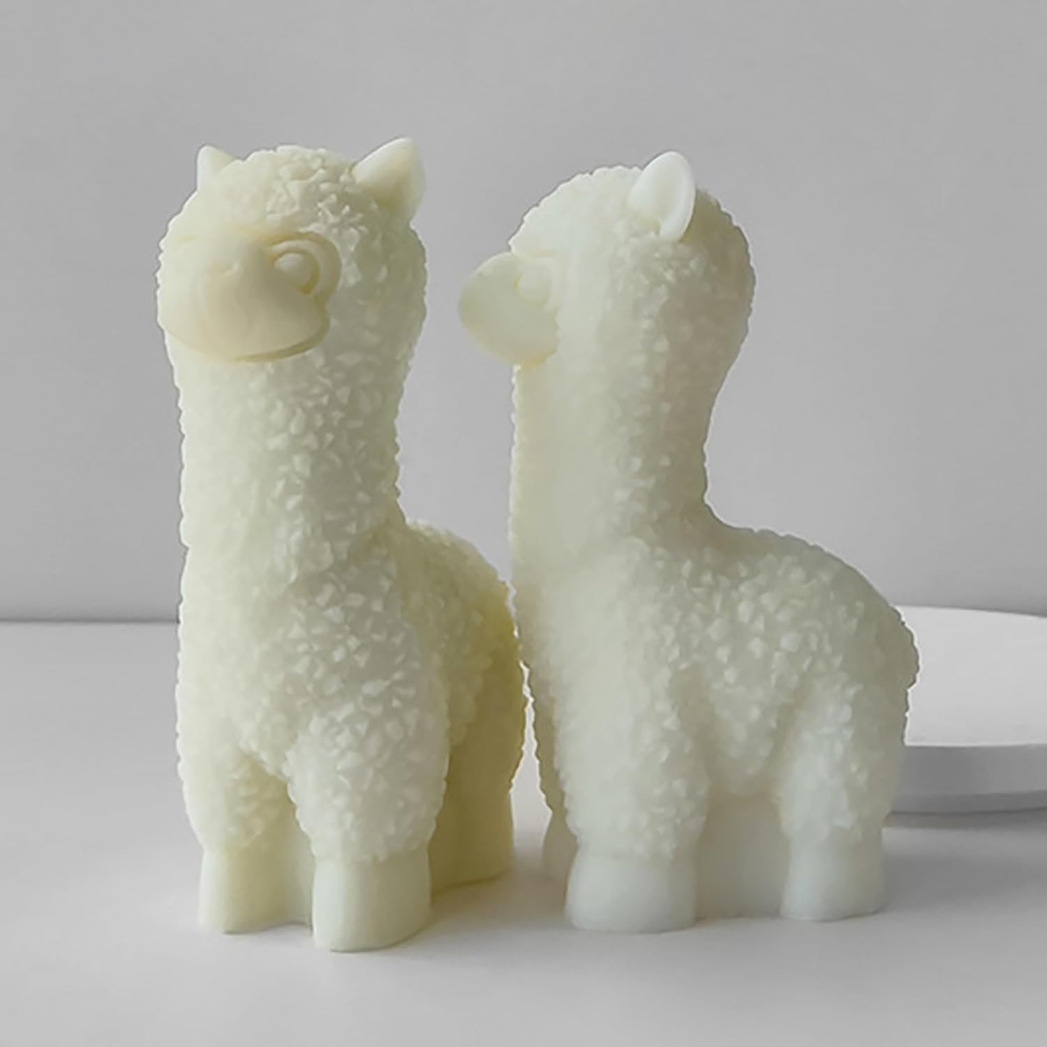 Molde de alpaca Molde de vela de alpaca, molde de vela de oveja, molde de resina de alpaca, molde de arcilla, molde de fundición de resina de