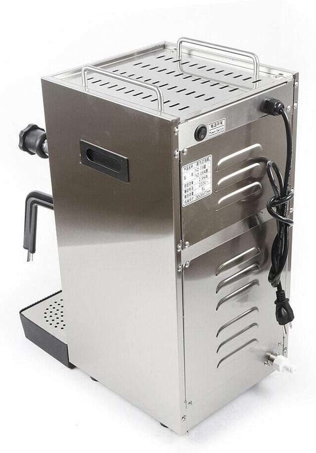 Espumador de leche comercial, máquina de espuma de agua hirviendo multiusos de 2.1 galón8L, 110 V 2500 W eléctrico completamente automático para