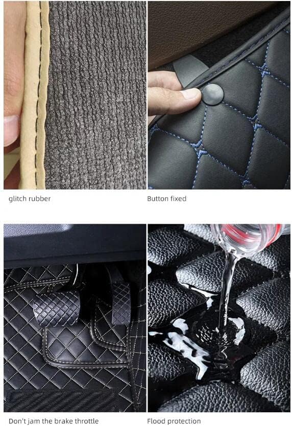 Alfombrillas automotrices personalizadas para el 99.99 % de los sedán, SUV, automóvil deportivo, hombres y mujeres, protección completa,