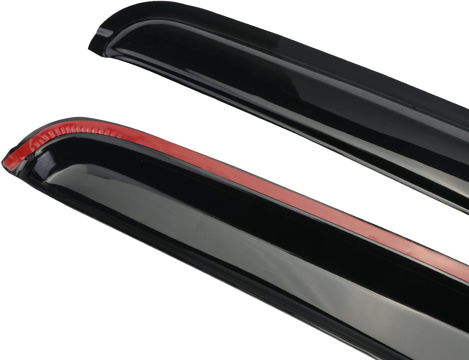 FEIDKS Viseras laterales con cinta adhesiva, deflector protector de lluvia, juego de 4 piezas para Honda HR-V HRV 2016-2022